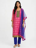 Pink and Blue 3-Piece Suit