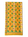Yellow Patola-Style Modal Silk Dupatta
